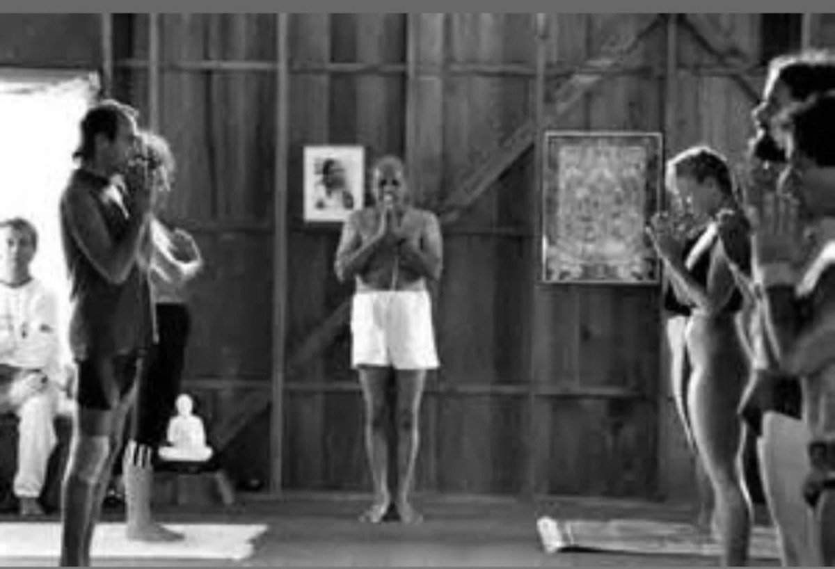 Sri K. Pattabhi Jois at the House of Yoga and Zen, 1991
